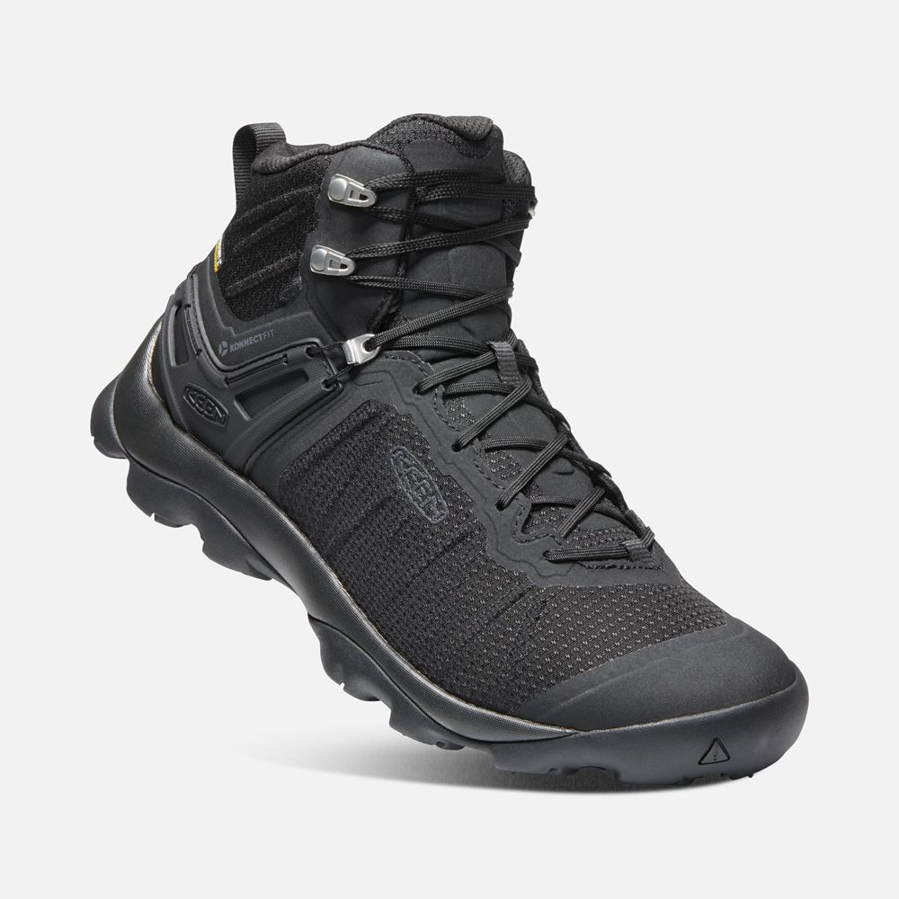 Keen Vandringskängor Herr Svarta - Venture Mid Waterproof - 659714POX